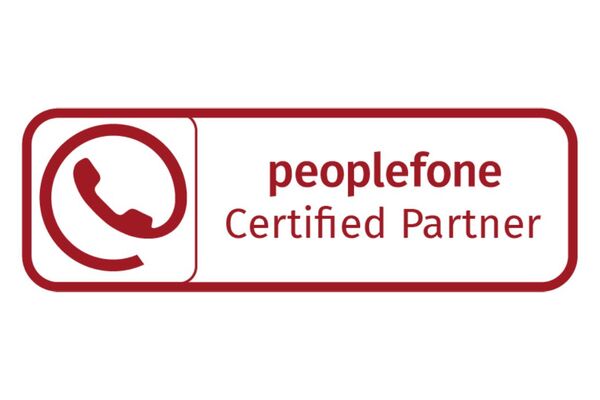 Logo peoplefone Certified Partner