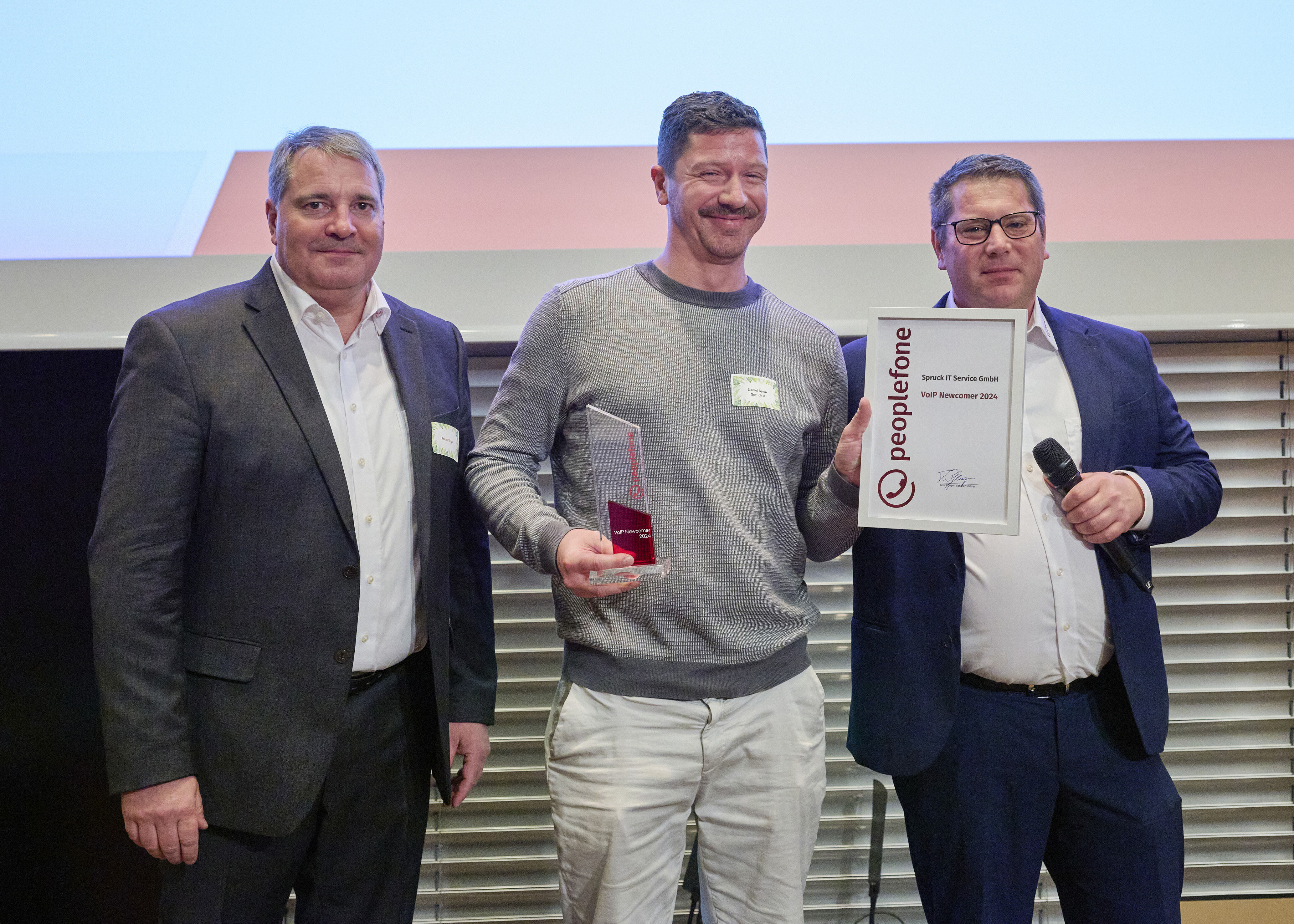 Gruppenfoto Award Verleihung
