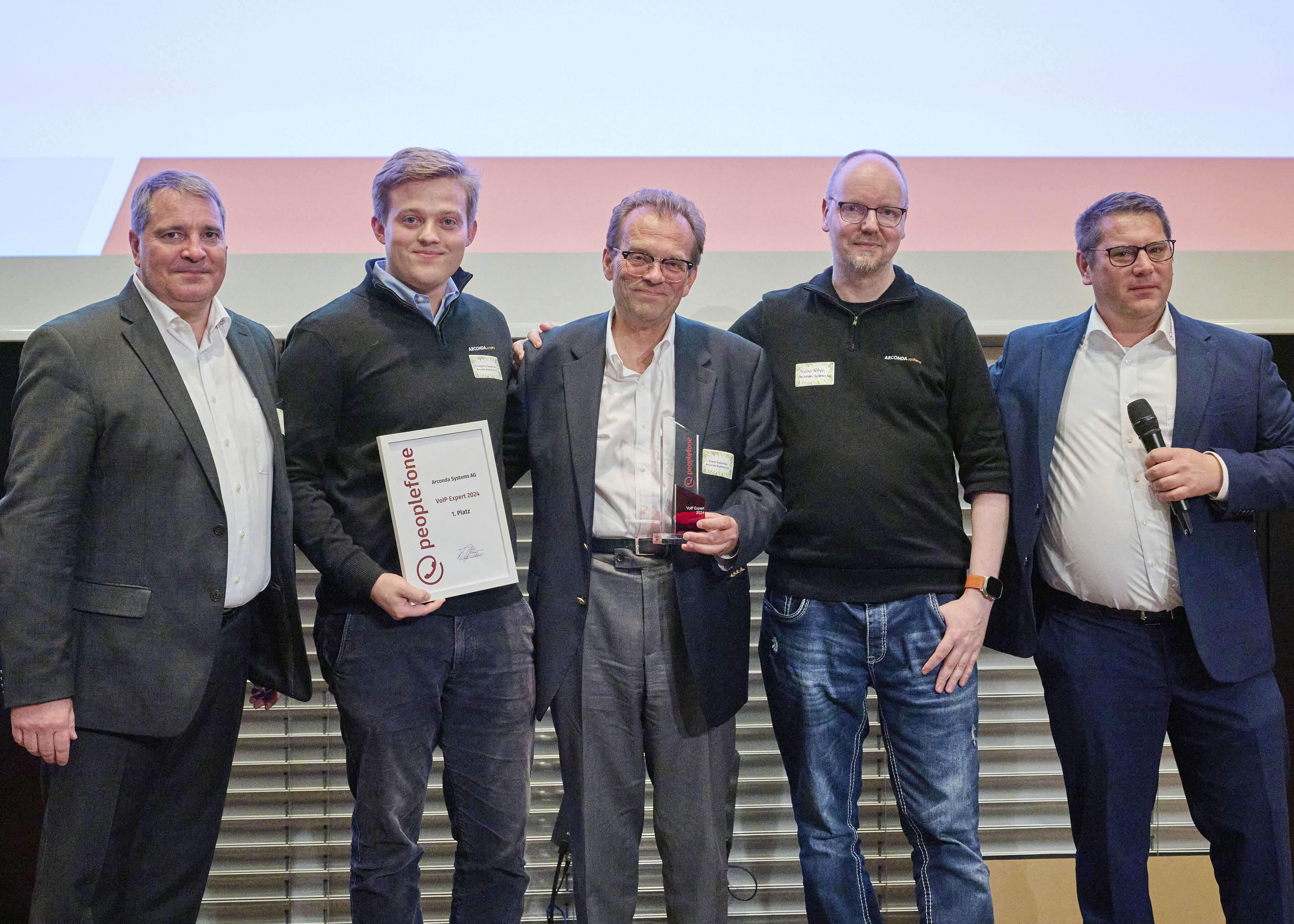 Gruppenfoto Award Verleihung