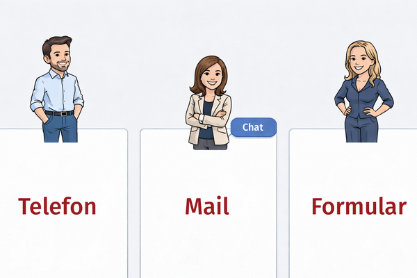 Schaubild Kontaktübersicht.