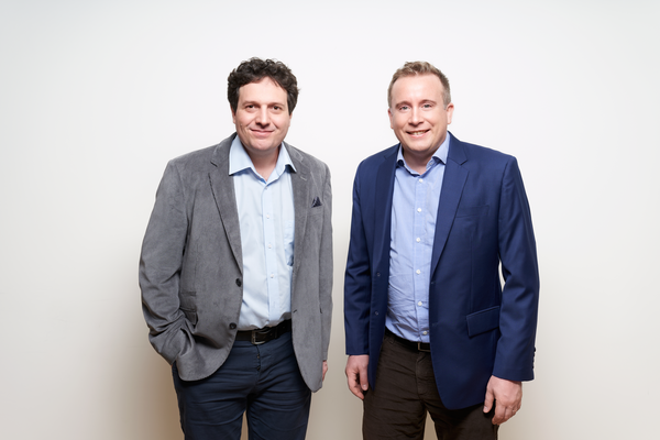 Foto von Laurent Schweizer und Nicolas Urech